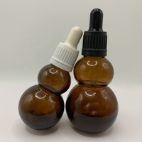 Clair vert ambre 10ml huile essentielle goutte bouteilles compte-gouttes fantaisie soins de la peau crème pour le visage gouttes pour les yeux médical du fournisseur chinois