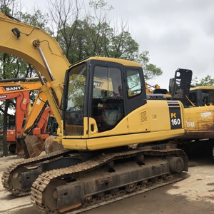 Japan Original KOMATSU PC160-7 Used <b>Excavator</b> 16 <b>Tons</b> Secondhand Hydraulic Crawler Digger PC70-<b>8</b> PC110-7 in Good Condition - Product Image 3