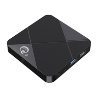 Dispositivo inteligente Mini Q3, decodificador con android tv, 4k, wifi 2,4G, compatible con DLNA AirPlay miracast