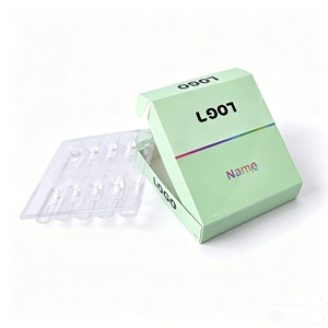 Caja de embalaje tipo blíster para péptidos cosméticos, caja de papel <span class=keywords><strong>con</strong></span> etiqueta de diseño personalizado para el embalaje de productos de péptidos para el cuidado de <span class=keywords><strong>la</strong></span> <span class=keywords><strong>piel</strong></span> - Product Image 5