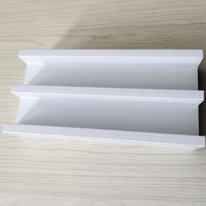 Profil bingkai pintu Upvc plastik profil ekstrusi keras Pvc - Product Image 5