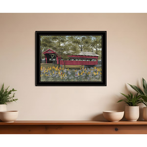 HMS Pottersburg Bridge 5 decorazioni per la casa eleganti con cornice nera - Product Image 1