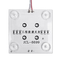 Réflexion Diffuse bloc rétro-éclairage led module avec la lentille 24V 4led/pc SMD3030 a mené la lumière de bande modules doux boîte à lumière mince