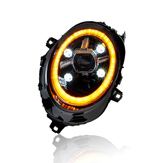 Car Lights for Mini Cooper F55 Headlight Projector Lens 2014-2019 F56 F57 Signal Head Lamp LED Headlights Drl Automotive Acces