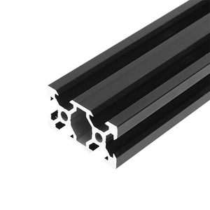 150Mm V Khe Cắm 2040 Nhôm Đùn Tiêu Chuẩn Châu Âu Anodized Tuyến Tính Đường Sắt Cho Các Bộ Phận Máy In 3D Và CNC DIY Đen (150Mm) - Product Image 3