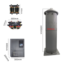 Générateur d'ozone 3000g/h pour l'eau, tube en quartz, décharge à corona avec moteur, garantie 1 an, certifié CE