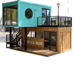 Casa Contenedor Sugehouse de Dos Pisos, Diseño Industrial Rectangular para Uso Comercial, Grosor Estándar - Product Image 2