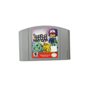 Cartouche de jeux vidéo Pokemoned Puzzle League pour jeux N64 Version USA Langue anglaise - Product Image 1