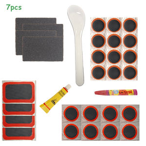 Professionelles Fahrrad-Reparaturset, Manuelles Reifenreparatur-Set mit Stahlhebeln & Gummi-Patches - Product Image 2