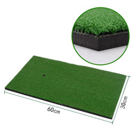 Tapis d'entraînement de golf d'intérieur, tapis de frappe de golf, mini accessoire de golf multifonctionnel