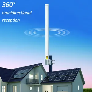 2,4 G WiFi 10 dBi Dual-Pol MIMO Omni-Antenne für Außenbereich mit 2 Typ-N weiblicher PVC-Radome