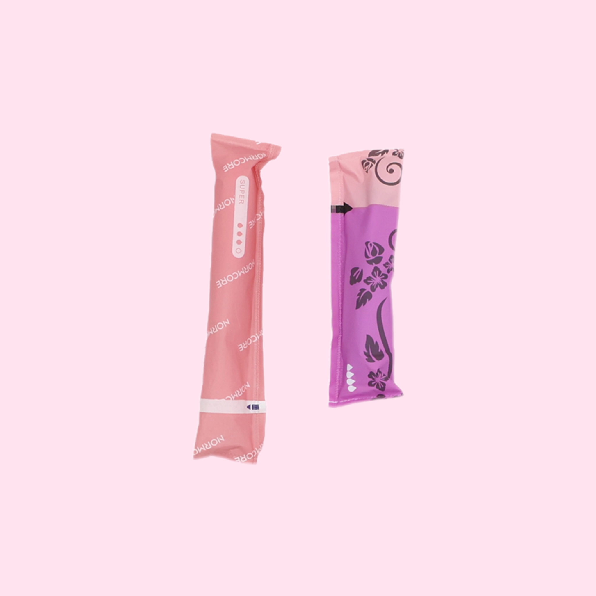 Individually Wrapped Hot Selling Disposable Organic Feminine Tampons Hygiene Clean Products for Women.