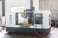 Centre d'usinage CNC vertical 4 axes HIPOW XH7140 avec broche BT40, broche simple, multifonctionnel