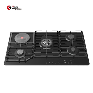 Cuisinière à gaz moderne à 4 brûleurs IDEA avec écran tactile allumage électrique conception originale pour usage domestique et RV prix bas - Product Image 4