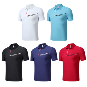 เสื้อโปโลผู้ชายทรงหลวมนุ่มใส่ได้ทุกโอกาสเสื้อออกงานยูนิฟอร์มขององค์กร - Product Image 2