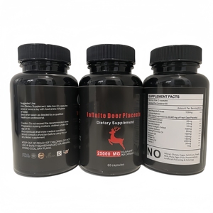 อา<span class=keywords><strong>หา</strong></span>รเสริมวิตามินซี บี ดี แบบแคปซูลนิ่มวีแกน ยี่ห้อ OEM ผลิตภัณฑ์สั่งทำพิเศษ สารสกัดรกกวาง อุดมด้วยสารอาหาร บำรุงผม ผิว เล็บ มัลติวิตามิน - Product Image 3