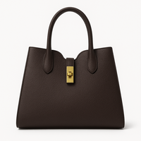 Grands sacs à bandoulière en cuir à fermeture à boucle de meilleure qualité personnalisés pour femmes shopping