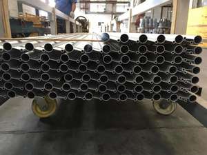 Commercio all'ingrosso serie 6000 alluminio estruso profilo con servizio di taglio per armadio porta scorrevole pista - Product Image 5