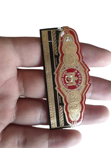 Anneaux de cigare personnalisés, bande adhésive pour cigare, autocollant, feuille d'or gaufrée, étiquettes de cigare cubain - Product Image 2