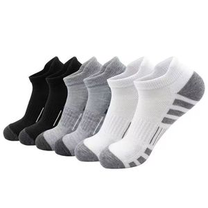 Calcetines deportivos finos para niños, al por mayor, de malla transpirable, para primavera y verano, en negro, blanco y multicolor, para correr y baloncesto, ODM, calcetines de barco Zhuji. - Product Image 4