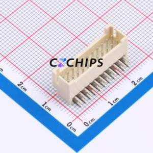 PHB2.0-02-22PWZ Wire-to-Board Pin Header Bent Lead Through Hole,P=2mm Connector 2x11P 2mm Right Angle Insert PHB - Product Image 1