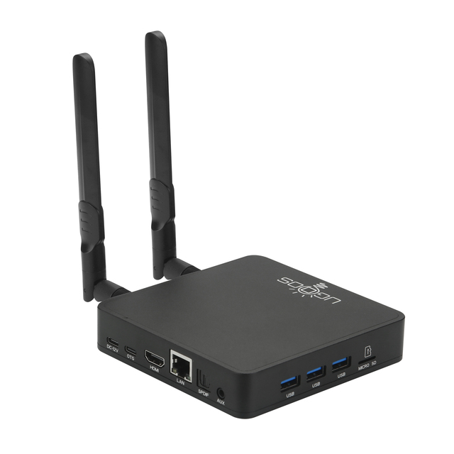 Ugoos AM9 Pro S905X5-j 4G 64G TV BOX Android 14 Quad Core 4K B-T 1000M LAN Smart Set-top Box Media Player