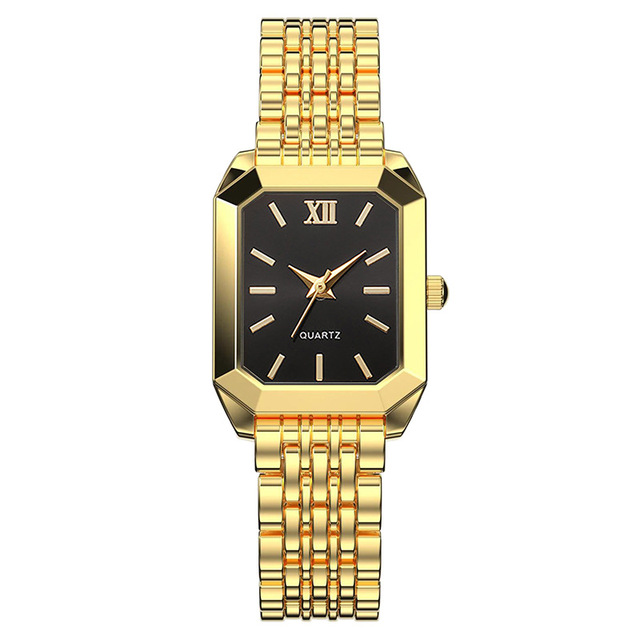 New Arrival Light Luxury Steel Band Ladies Watch Pointer Female Student Fashion Simple Square Quartz Wristwatch Wholesale