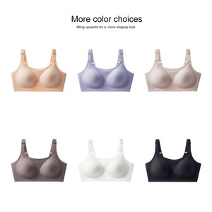 Bralette Push-Up <span class=keywords><strong>senza</strong></span> soluzione di continuità certificata Oeko per le donne burroso reggiseno di tutti i giorni a copertura completa <span class=keywords><strong>senza</strong></span> <span class=keywords><strong>ferretto</strong></span> - Product Image 6