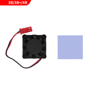 พัดลมคู่ขายดี พร้อมฮีทซิงค์ พัดลมระบายความร้อนคู่แบบอัลติเมท รุ่นเสริมสำหรับ Raspberry Pi 4B/3B+ - Product Image 5