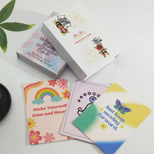 Tùy chỉnh in sức khỏe Tâm thần Chánh Niệm khẳng định Thẻ truyền cảm hứng Quote tích cực motivational in ấn khẳng định thẻ - Product Image 4