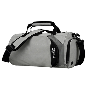 Hot bán không thấm nước vải thô túi công suất lớn Du Lịch Túi <span class=keywords><strong>Duffel</strong></span> hành lý với ngăn giày - Product Image 1