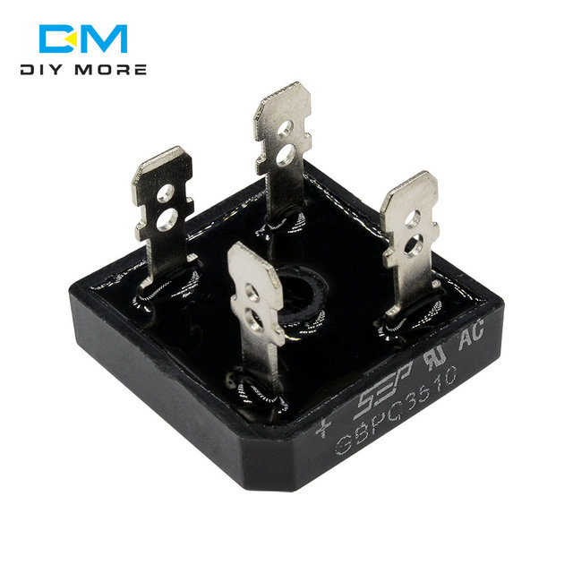 GBPC3510-1000V/35A-bridge Rectifier Bridge Stack In-line Square Bridge Rectifier With Heat Sink Power Rectifier Diode