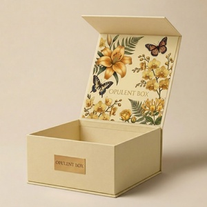 Cajas Rígidas Rectangulares con Cierre Magnético de Alta Gama, Ecológicas y de Lujo, con Logotipo Personalizado, Forradas con Esponja Corrugada, Impresión UV y Grabado en Relieve - Product Image 1