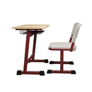 Juego de sillas y mesas para escuela, cómodo escritorio y silla para clase, conjunto económico para estudiantes - Product Image 1