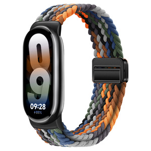 <span class=keywords><strong>Bracelet</strong></span> magnétique en nylon tressé compatible avec Xiaomi <span class=keywords><strong>Mi</strong></span> Band 10 9 8, <span class=keywords><strong>bracelet</strong></span> de montre sport multicolore - Product Image 6