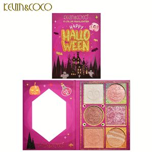 Venta al por Mayor de la Paleta de <span class=keywords><strong>Rubor</strong></span> Kevin Coco Halloween, 6 Colores, <span class=keywords><strong>Rubor</strong></span> <span class=keywords><strong>Iluminador</strong></span> <span class=keywords><strong>y</strong></span> <span class=keywords><strong>Contorno</strong></span> 2 en 1, Iluminadores - Product Image 2