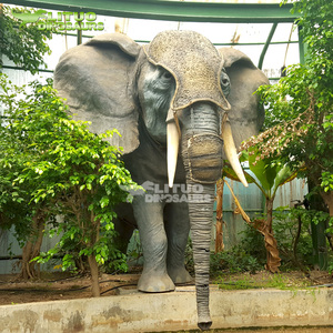 Modèle d'animal animatronique Macrauchenia grandeur nature pour <span class=keywords><strong>les</strong></span> parcs d'aventure et <span class=keywords><strong>de</strong></span> trampoline, intérieur/extérieur - Product Image 5