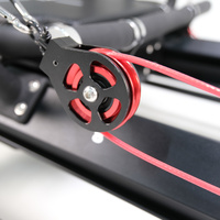 Appareil de Pilates Reformer Commercial Multi-Ressorts avec Chariot Coulissant pour Entraînement Corporel Complet Professionnel