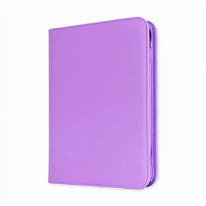Classeur de cartes zippé Vault X à 9 pochettes, 360 cartes, matériau d'album Premium <span class=keywords><strong>Exo</strong></span>-Tec, 20 feuilles à chargement latéral, portable, personnalisable pour jeux - Product Image 1