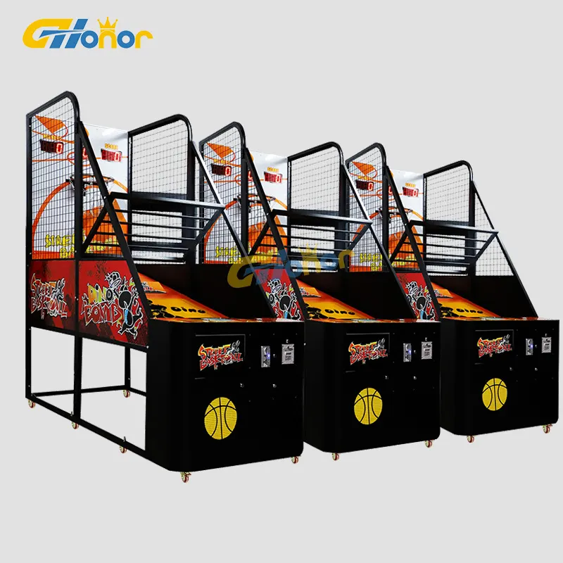 Street Arcade Basketball Machine Electronic Basketball Scoring Machine Basketball Shooting Machine