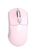 Souris de jeu sans fil ergonomique ultra-mince rétroéclairée 2,4 G BT double mode, orientation pour droitier, optique, rechargeable USB Type-C