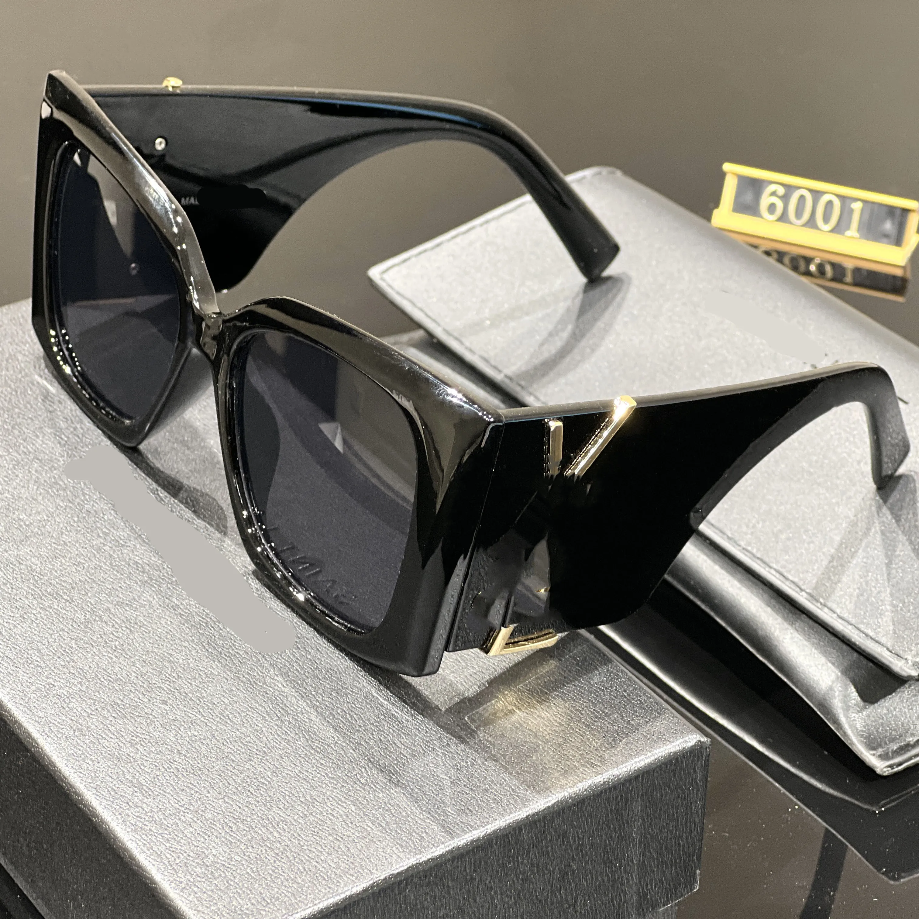 Novo designer de luxo óculos de sol mulheres e homens 2023 clássico oversized square shades uv400 alta qualidade atacado lentes de sol