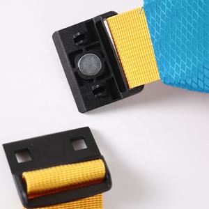 CHANGRONG 남녀공용 다기능 러닝 웨이스트 백 맞춤형 컬러 블록 디자인 지퍼 마감 빈티지 스타일 - Product Image 5