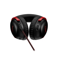 Audífonos para Juegos Hyper X Cloud 3 III Over-Ear, Controlador Dinámico, Sonido Envolvente HiFi 7.1, Cancelación Activa de Ruido, Resistentes al Agua IPX-3