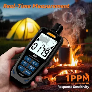 HEDAO RD700 Testeur de qualité de l'air professionnel, détecteur de monoxyde de carbone, analyseur de gaz CO de haute précision - Product Image 1
