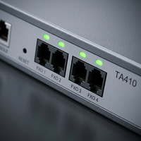 Passerelle VoIP Yeastar TA410, 4 ports FXO, processeur TI, appels simultanés, système téléphonique analogique/IP de qualité opérateur, stable, pour bureau