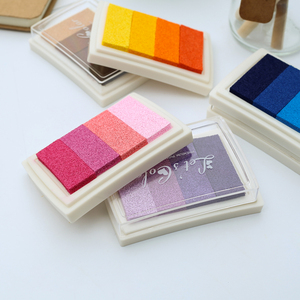 Tampons d'encre vintage pour scrapbooking, décoration et artisanat, 4 couleurs dégradées, tampons d'encre pour peinture - Product Image 5