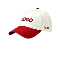 Gorras Personalizadas de Alta Calidad Unisex de 6 Paneles de Sarga de Algodón Ajustables para Deportes al Aire Libre y Uso Diario, con Bordado e Impresión OEM ODM
