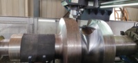 Rouleau Pilger personnalisé GCr15, rouleau de pilger à froid à 2 rouleaux, rouleau de pilger LG120 pour tube en acier inoxydable / acier au carbone