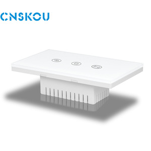 CNSKOU <b>Smart</b> Curtain Switch 2.4Ghz WiFi Touch <b>Control</b> Tuya App <b>Remote</b> Scene Timer Built-in Battery Overload Protection - Product Image 4